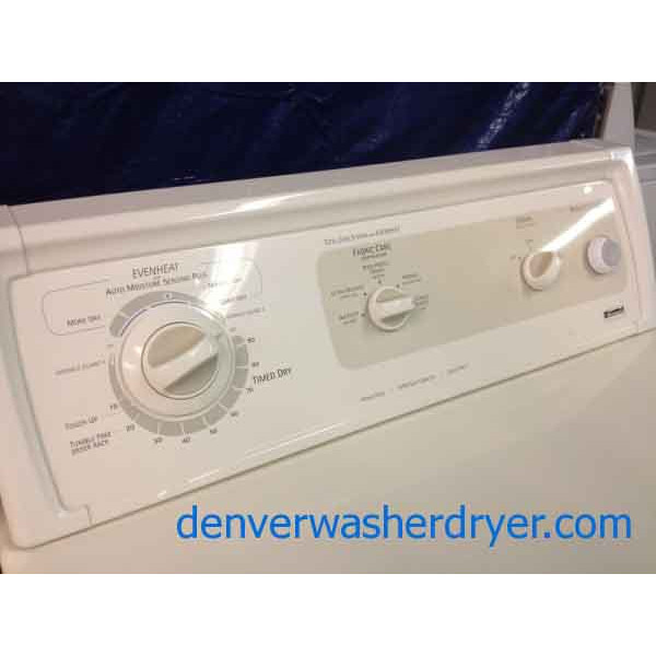 Kenmore Elite Washer/Dryer Set, King Sized Capacity! beige color