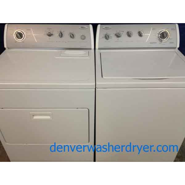Whirlpool Gold Washer and Dryer Set