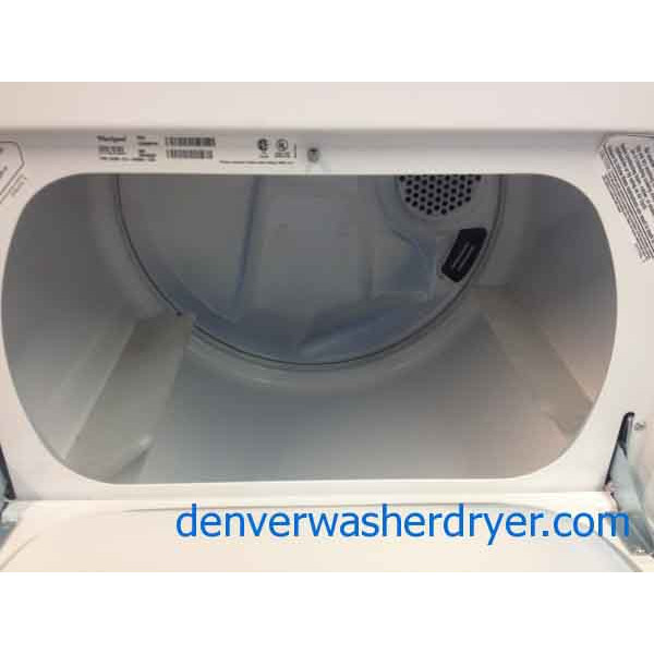 Whirlpool Gold Washer/Dryer, ultimate care II