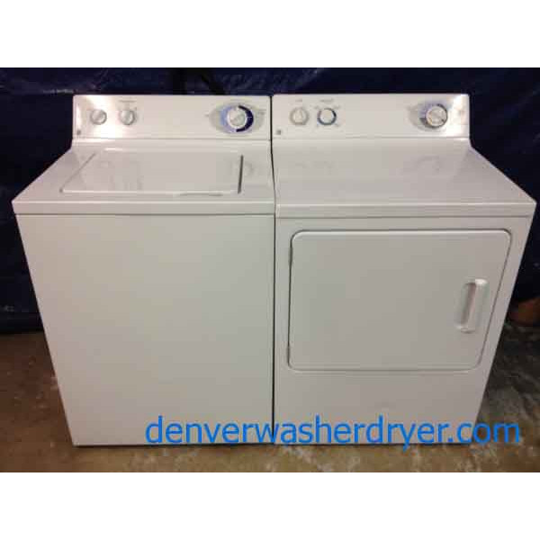 Great GE Washer/Dryer, Matching Set