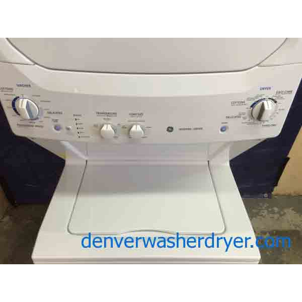 Like New! 2013 GE Stackable Washer/Dryer Combo, Perfect Condition!