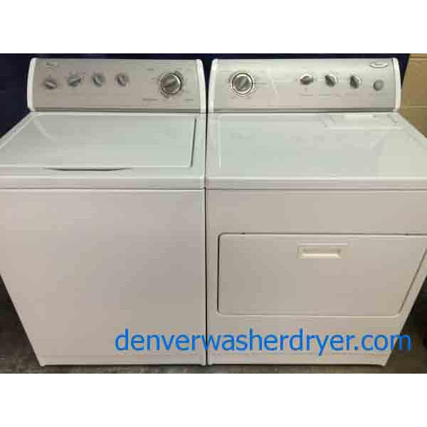Whirlpool Washer/**GAS** Dryer Set, Excellent Units