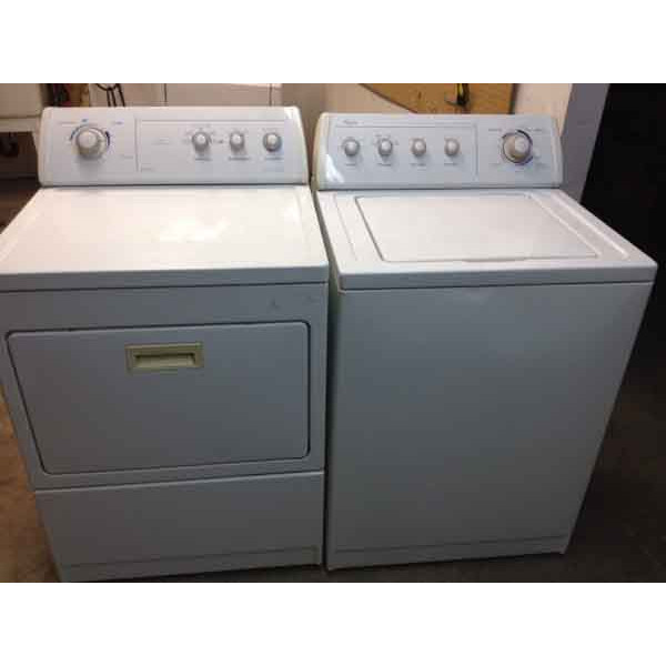 Whirlpool Quiet Dry set, gas