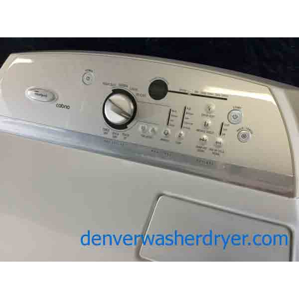 Whirlpool Cabrio Agi Washer/Dryer Set!
