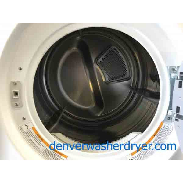 LG FrontLoad Washer Dryer Set, Stackable, 220v, Steam & Sanitary