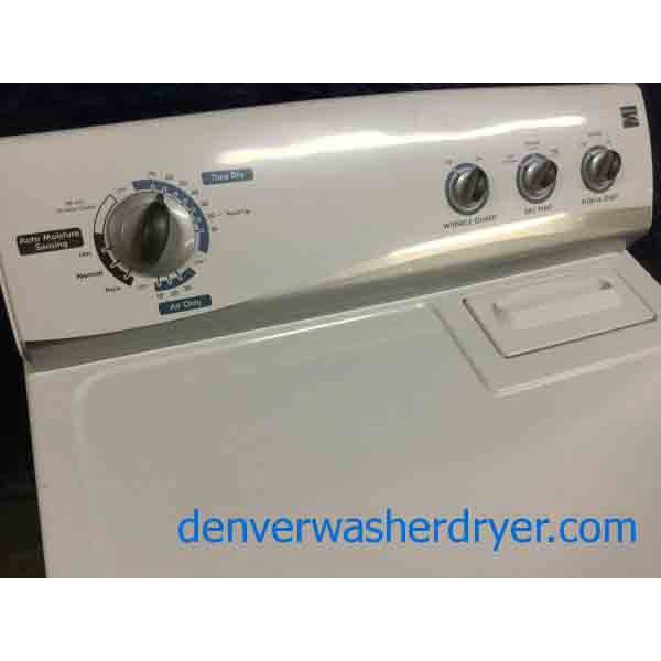 Kenmore *GAS* Dryer, Automatic Moisture Sensing, 29" Wide, White