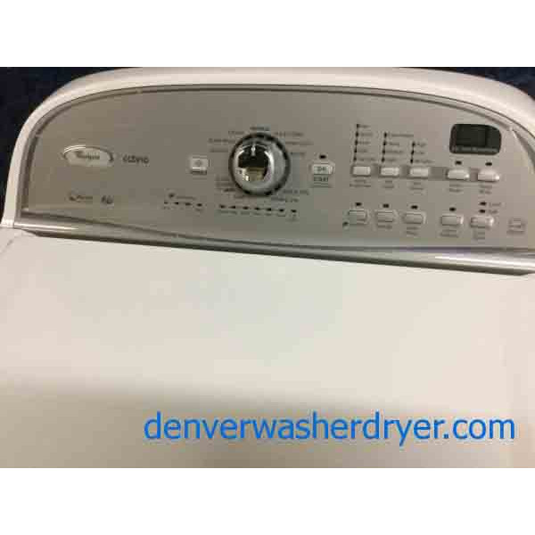 Whirlpool Cabrio 3.6 Cu. Ft. Washer, White, HE, Energy Star with 6 Month Warranty