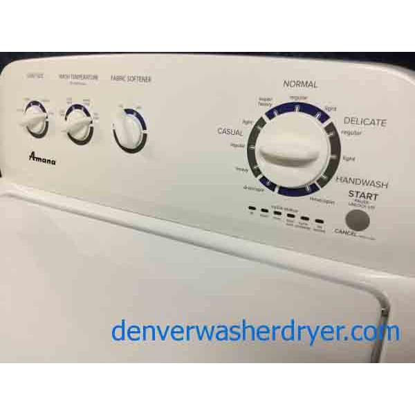 Amana(Maytag) Top-Load Washing Machine, 9 Cycles, Full-Size