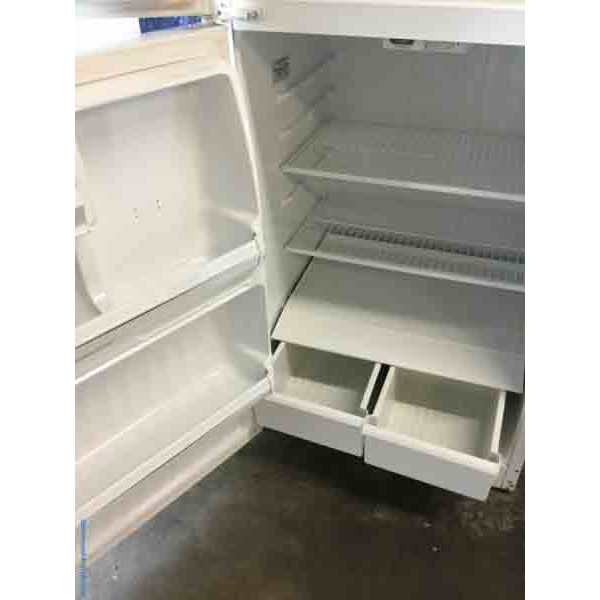 GE Refrigerator, White, 15 Cu. Ft., 3276 Denver Washer Dryer