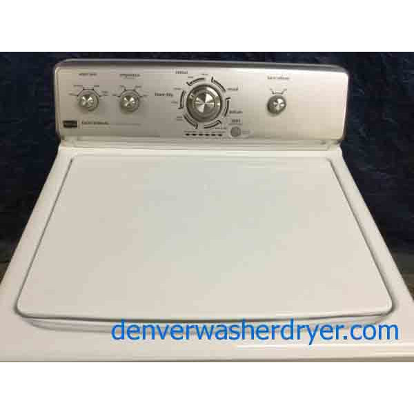 Marvelous Maytag Washer, Super Plus Capacity, 6-Cycle, Commercial Technology
