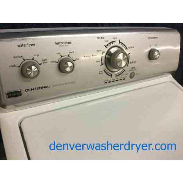 Marvelous Maytag Washer, Super Plus Capacity, 6-Cycle, Commercial Technology