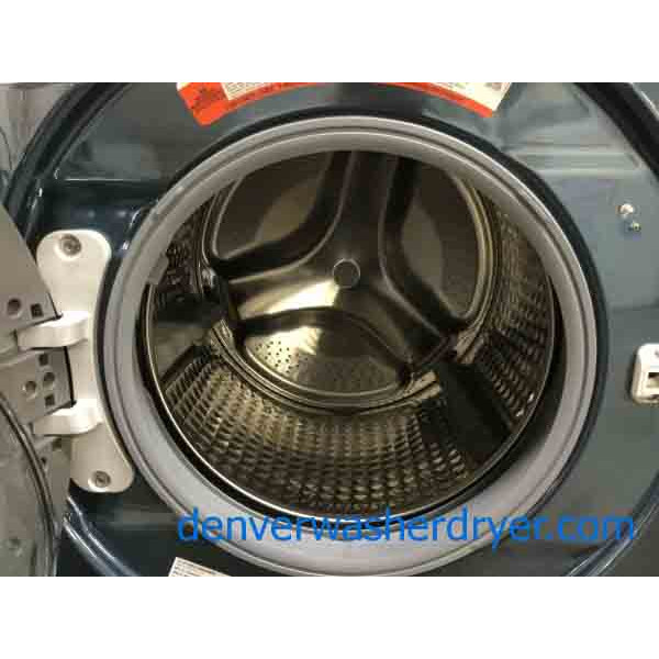 NEW! Beautiful Blue Samsung Front-Load Washing Machine, 4.5 ft.³