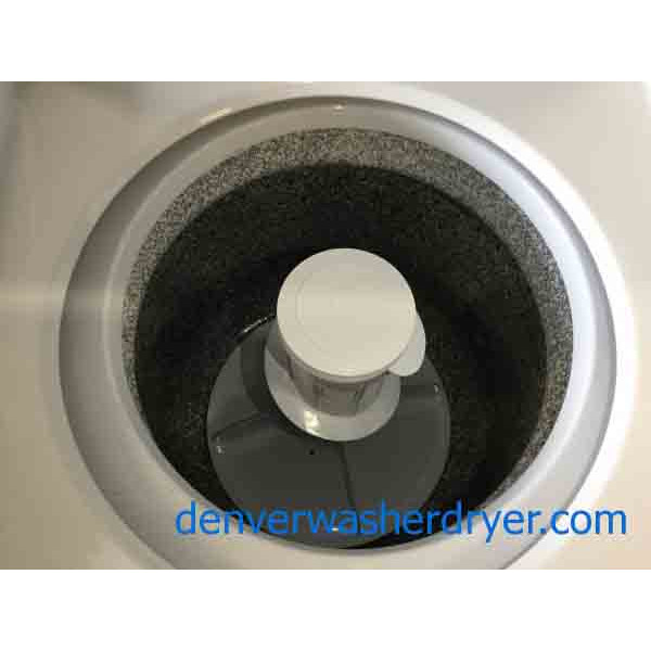 24″ Wide Stacked (Unitized) Laundry Center, Heavy-Duty Direct-Drive, Electric, Kenmore