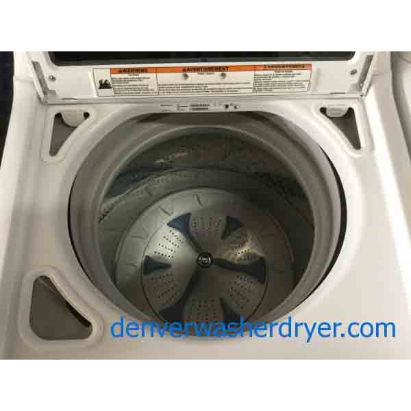 HighEnd Whirlpool Cabrio Platinum DirectDrive Washer, Electric Dryer