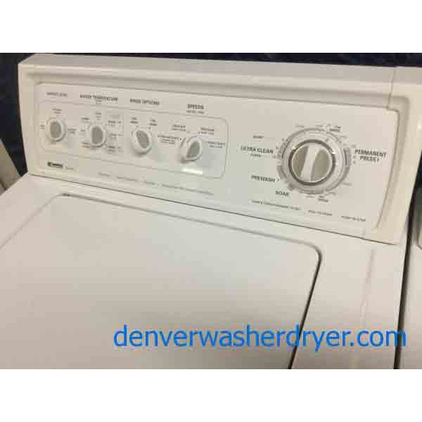 Solid Kenmore 80 Series Set, Heavy-Duty, Direct-Drive, Super Plus Capacity! 1-Year Warranty