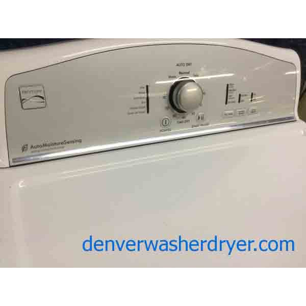 Kenmore Washer Dryer Set, Full-Size, HE, Electric in White