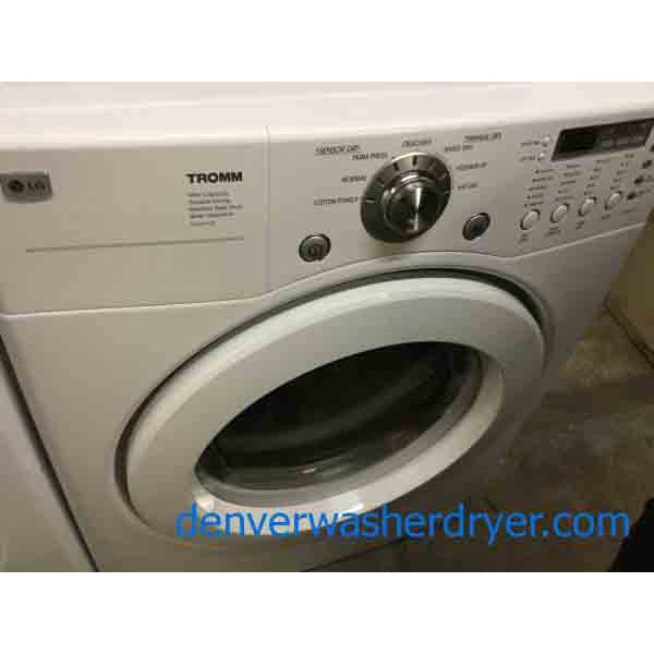 Lovely Stackable LG Washer Dryer Set, Electric, Super Nice!