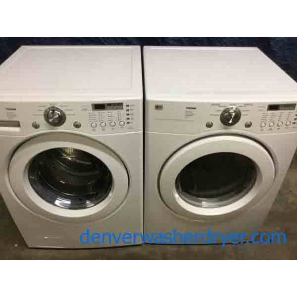 Lovely Stackable LG Washer Dryer Set, Electric, Super Nice!