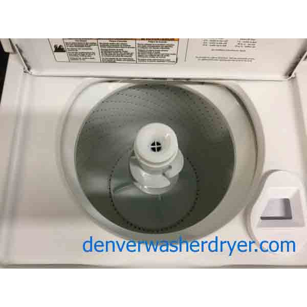 Heavy-Duty Direct-Drive Whirlpool 3.2 CuFt. Washing Machine, Quality Refurbished, 1-Year Warranty
