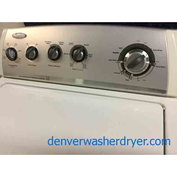 Direct-Drive Whirlpool Washer, Electric Dryer, Matching Set, Fully Featured!