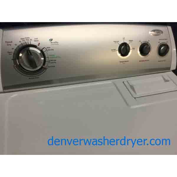 Direct-Drive Whirlpool Washer, Electric Dryer, Matching Set, Fully Featured!
