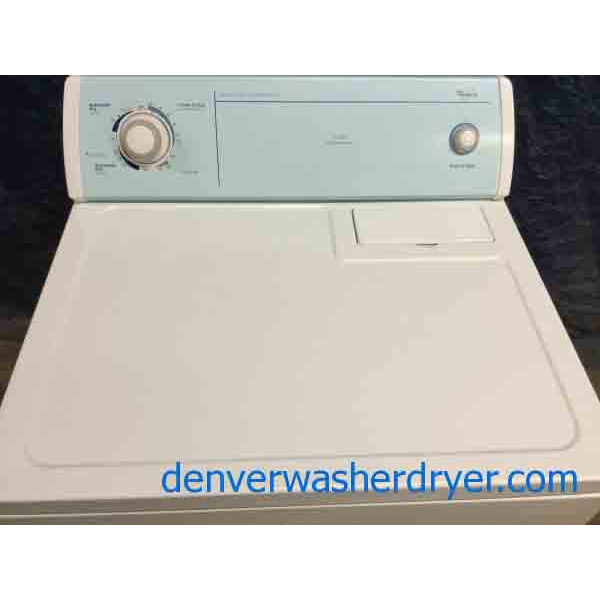 Extra Large Capacity Electric Dryer by Whirlpool, Slim 26" Depth