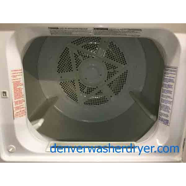 Sturdy 27″ Kenmore Stackable (Unitized) Washer Dryer Set, 220V, Full-Size