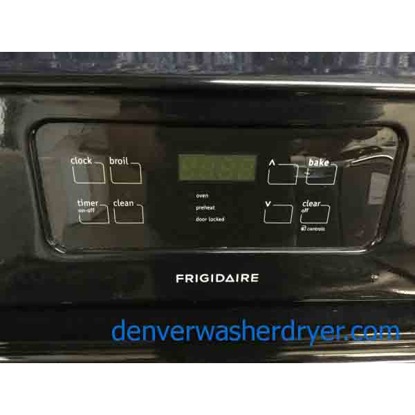 Black CoilTop Frigidaire Range, Electric, SelfCleaning, 1Year Warranty! 3423 Denver