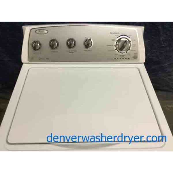 Full-Sized Whirlpool Washing Machine, Energy-Star, Like New! 1-Year Warranty