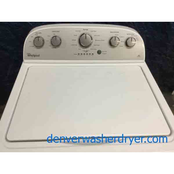 Perfect Whirlpool Washing Machine, Full-Size, Loaded with Options, 1-Year Warranty!