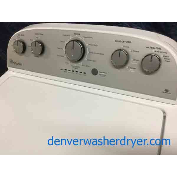 Perfect Whirlpool Washing Machine, Full-Size, Loaded with Options, 1-Year Warranty!