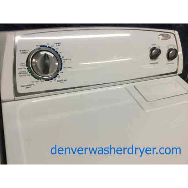 Astounding Whirlpool Full Size Laundry Set, Electric, 1-Year Warranty