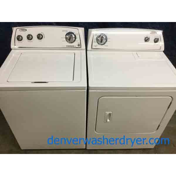 Astounding Whirlpool Full Size Laundry Set, Electric, 1-Year Warranty