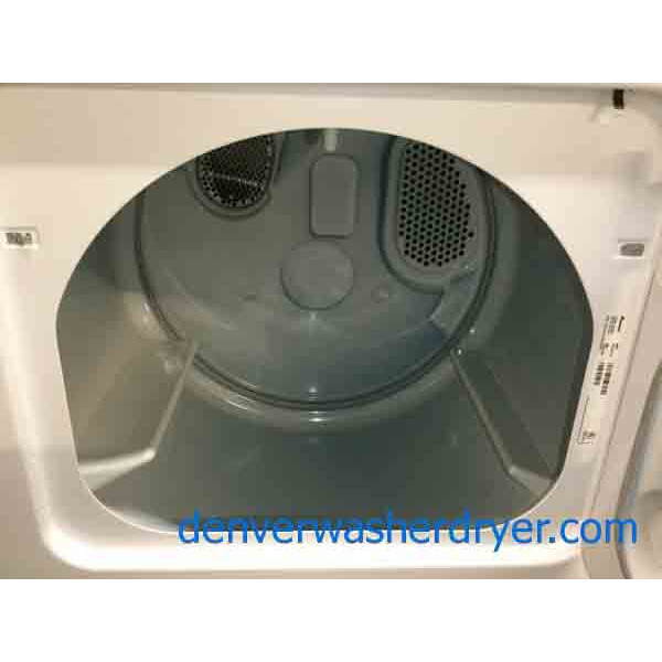 Amazing Amana Washer Dryer Set, Electric, Full-Size, 1-Year Warranty