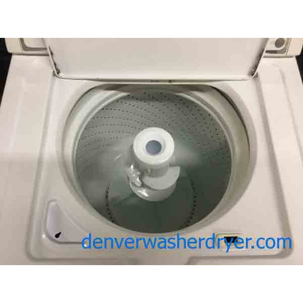Super Capacity Whirlpool Washing Machine with Agitator. 30Day Warranty