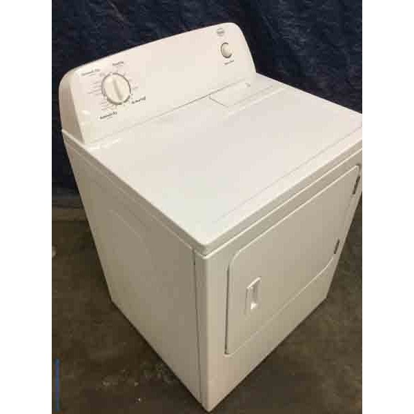 Hot Roper Dryer, Electric, 29" Wide in White, LikeNew Condition, 1