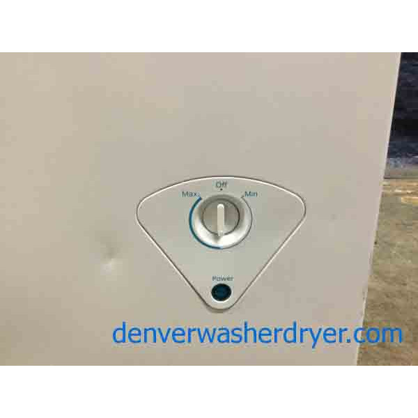 New 10.2 Cu. Ft. Chest Freezer by Insignia, Works Great! 1Year