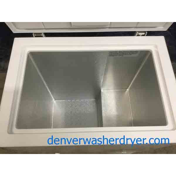 Cute Little 5 Cu. Ft. Chest Freezer by Insignia, NEW, 1-Year Warranty