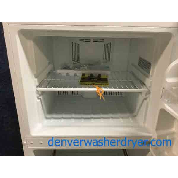 Upright 10 Cu. Ft. Refrigerator in White, Insignia, 1Year Warranty