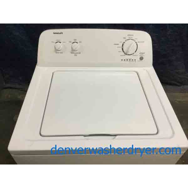 Full-Sized Admiral Washing Machine, Agitator, Clean and Good-Working, 1-Year Warranty