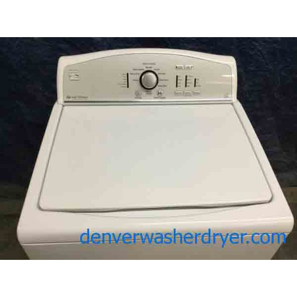 Energy-Star Kenmore Washing Machine, HE, Full-Sized, 1-Year Warranty  &  NEW! Stainless Frigidaire Dishwasher, 24″ Built-In, Hidden Controls, 1-Year Warranty!