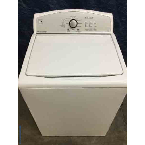 Energy-Star Kenmore Washing Machine, HE, Full-Sized, 1-Year Warranty  &  NEW! Stainless Frigidaire Dishwasher, 24″ Built-In, Hidden Controls, 1-Year Warranty!