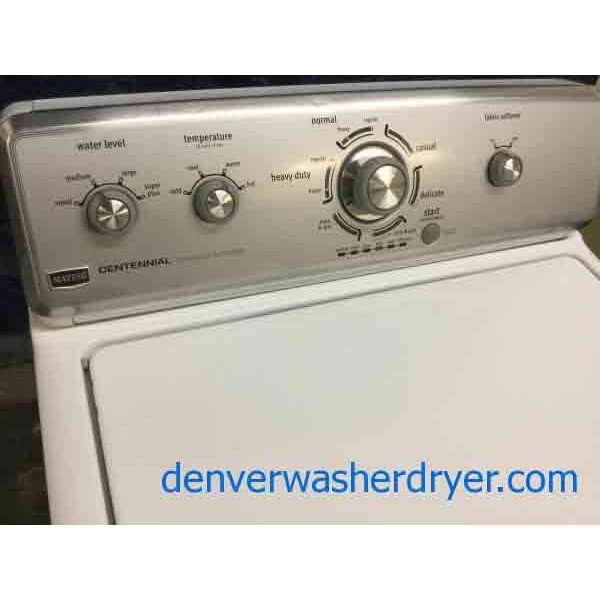 Fully Featured Maytag Washing Machine, FullSized, 1Year Warranty 3462 Denver Washer Dryer