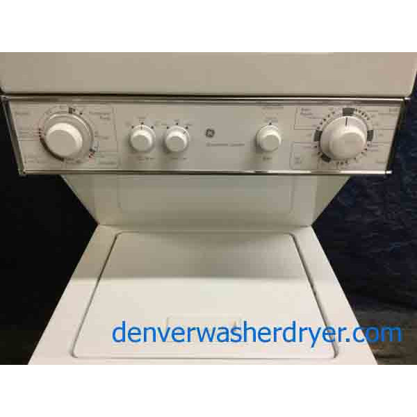 GE Spacemaker 24" Wide Stackable (Unitized) Laundry Center, Electric