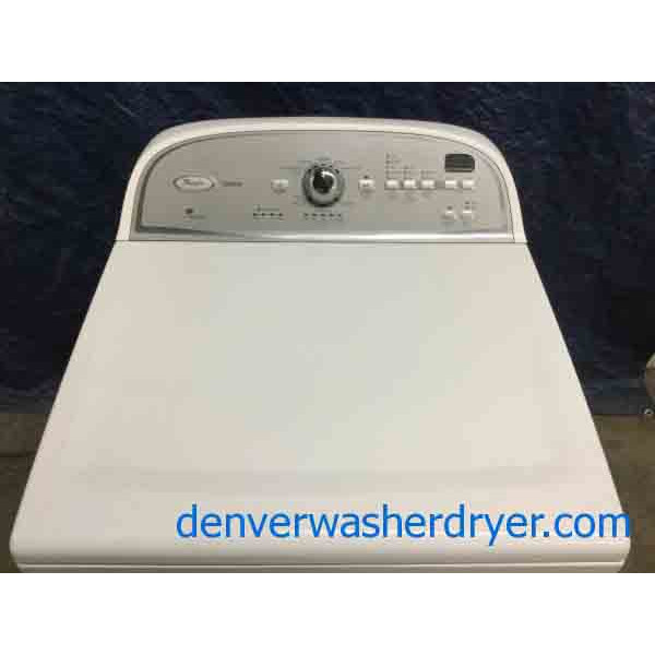 Modern Whirlpool Electric Dryer, 27" Wide, AccuDry Sensor Drying, 1
