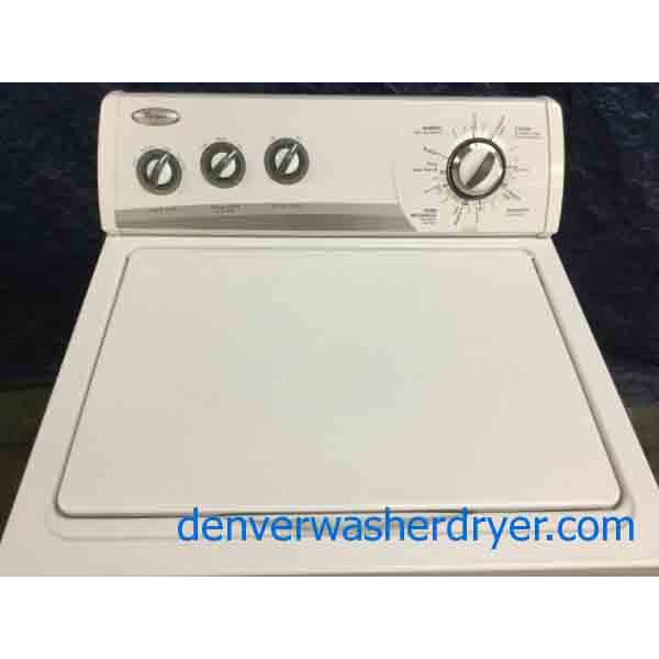 Brand-New Whirlpool Electric Dryer, 7.0 Cu. Ft., 1-Year Warranty!Direct-Drive Whirlpool Washing Machine, Heavy-Duty, Quality Refurbished, 1-Year Warranty