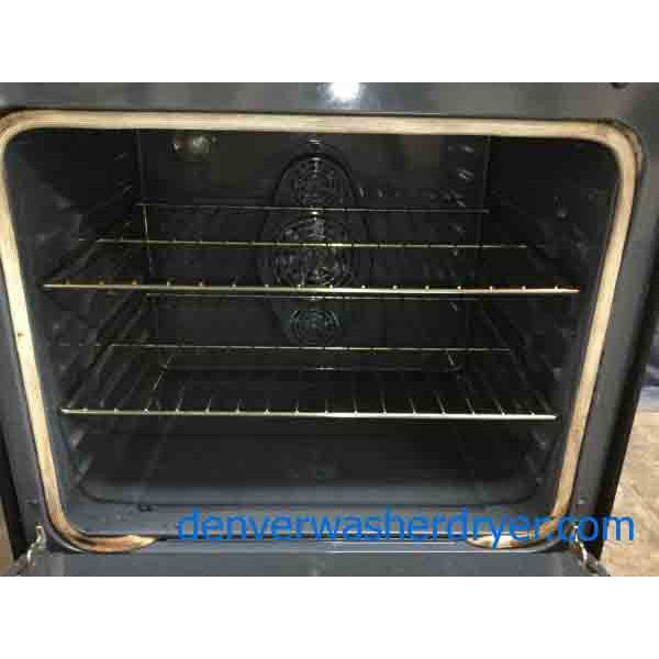 Used Stainless Samsung Range, GlassTop, Electric, 1Year Warranty
