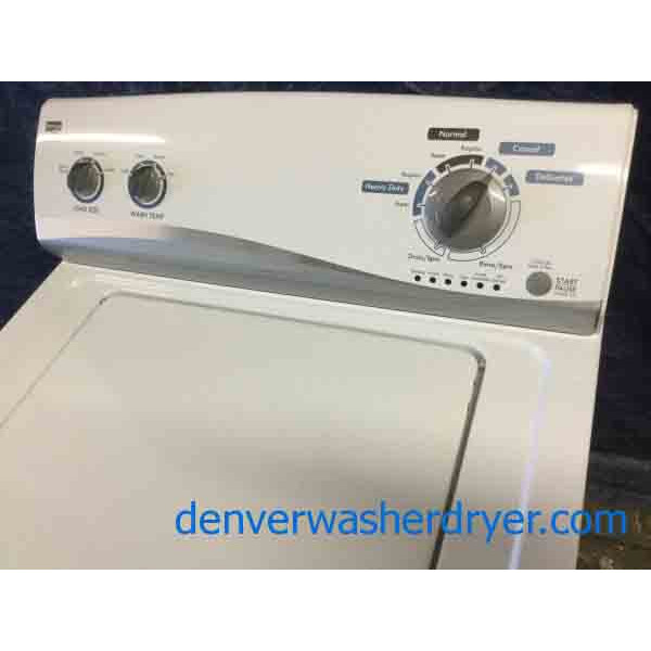 R1928—Fantastic Kenmore Washing Machine With Agitator, 6-Cycle, Full Size, 1-Year Warranty