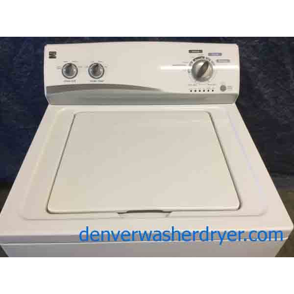R1928—Fantastic Kenmore Washing Machine With Agitator, 6-Cycle, Full Size, 1-Year Warranty