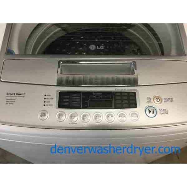 Fancy TopLoad LG DirectDrive Washing Machine, 4.5 Cu. Ft., 1Year